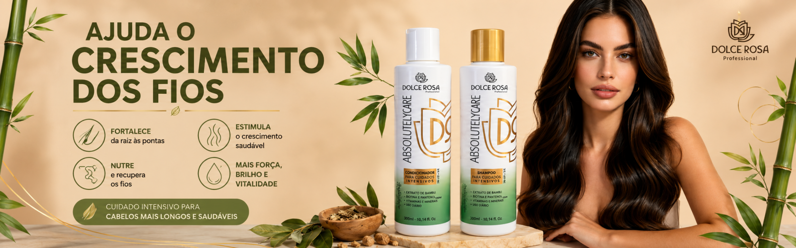 Kit Bambu Crescimento fios