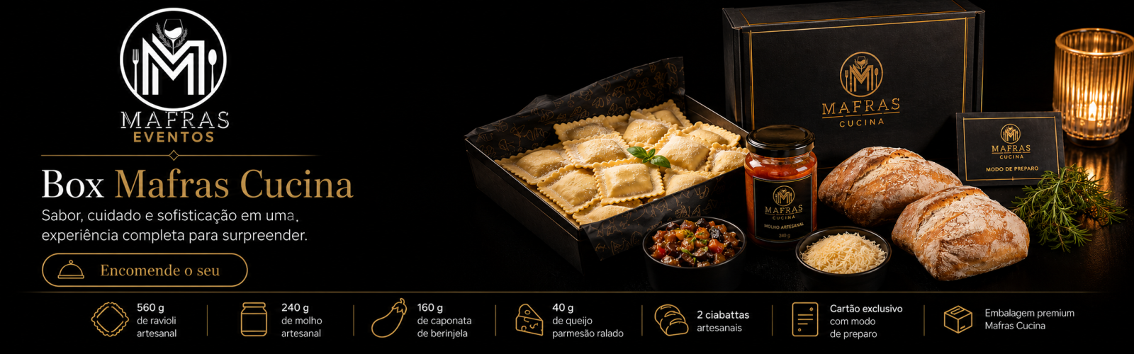 MAFRAS CUCINA LA TAVOLA - Box para Dois