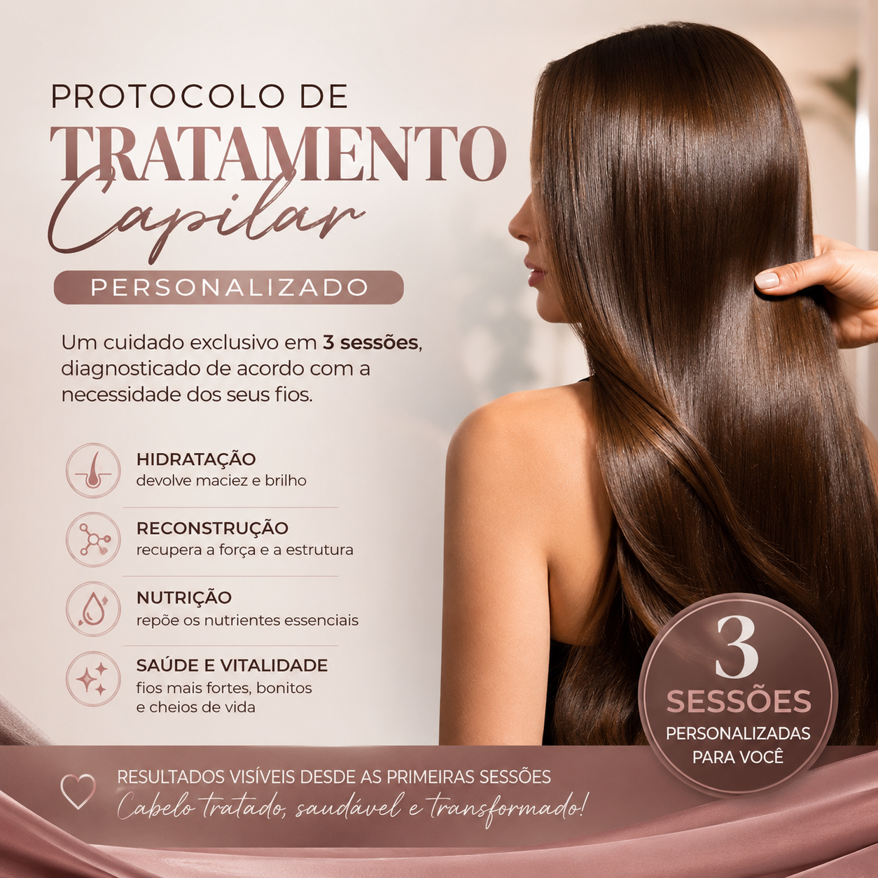 PROTOCOLO DE TRATAMENTO CAPILAR PERSONALIZADO