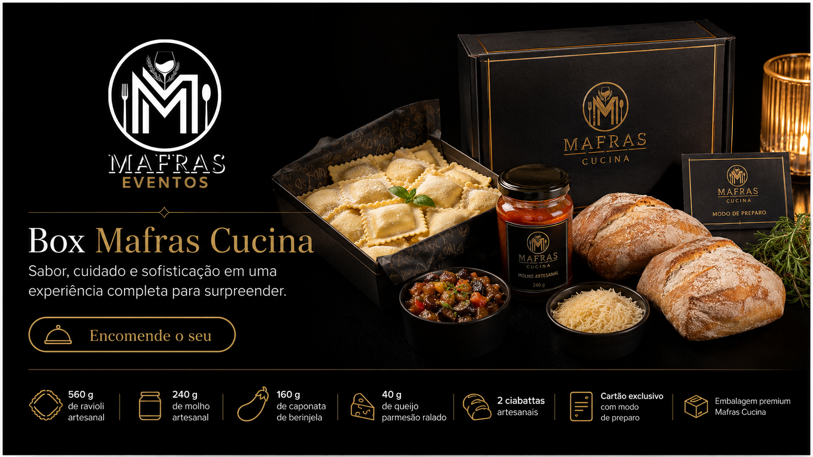 MAFRAS CUCINA LA TAVOLA - Box para Dois