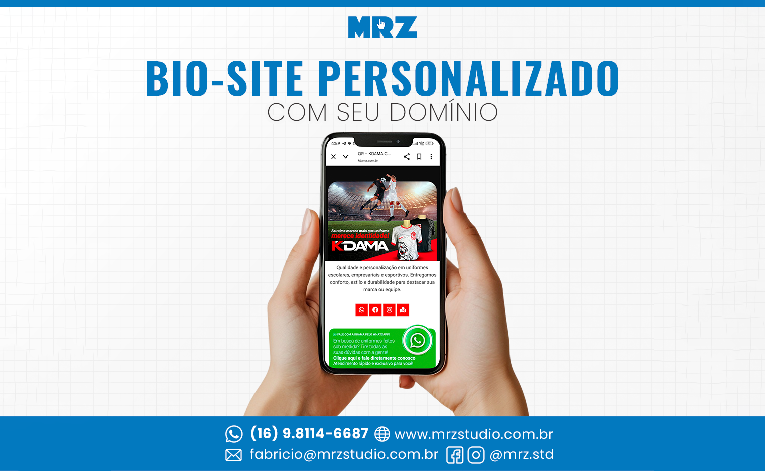 BIO-SITE Personalizado com Seu Domínio
