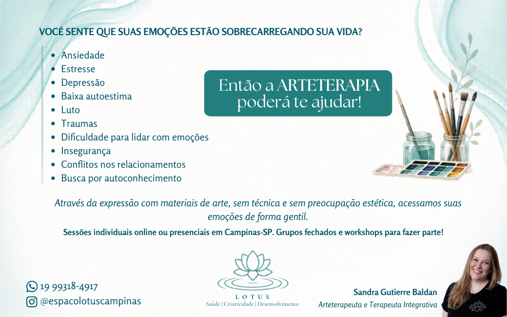 Arteterapia Online ou Presencial