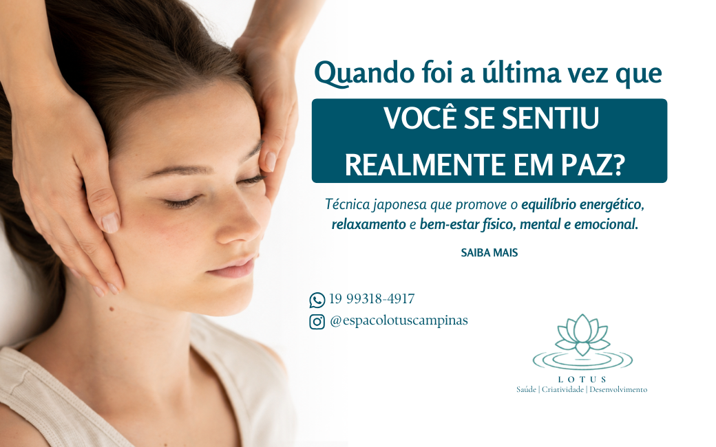 Sessão de Reiki - Equilibre sua energia, acalme sua mente