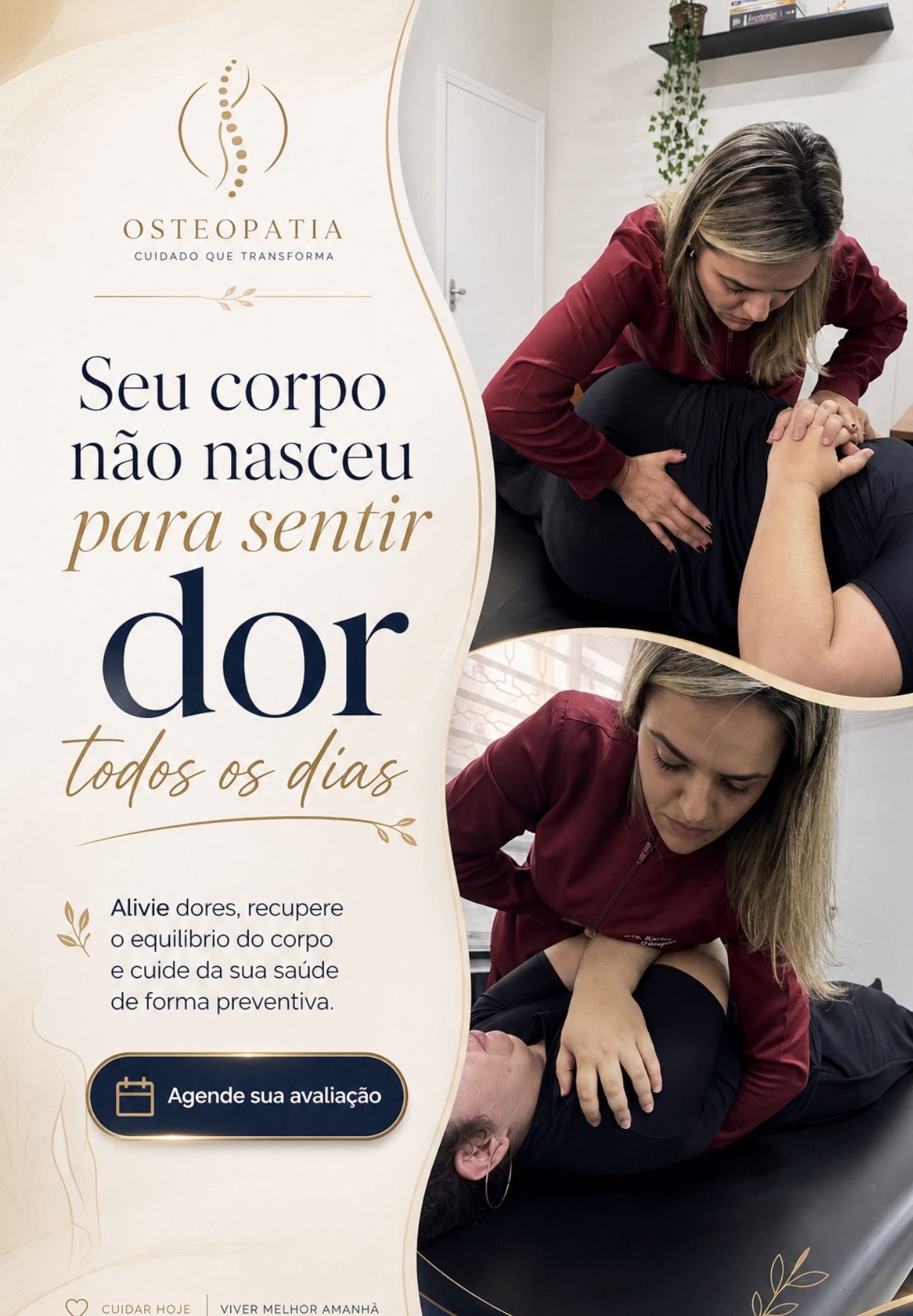 Consulta em Osteopatia: Alívio da Dor e Equilíbrio Corporal