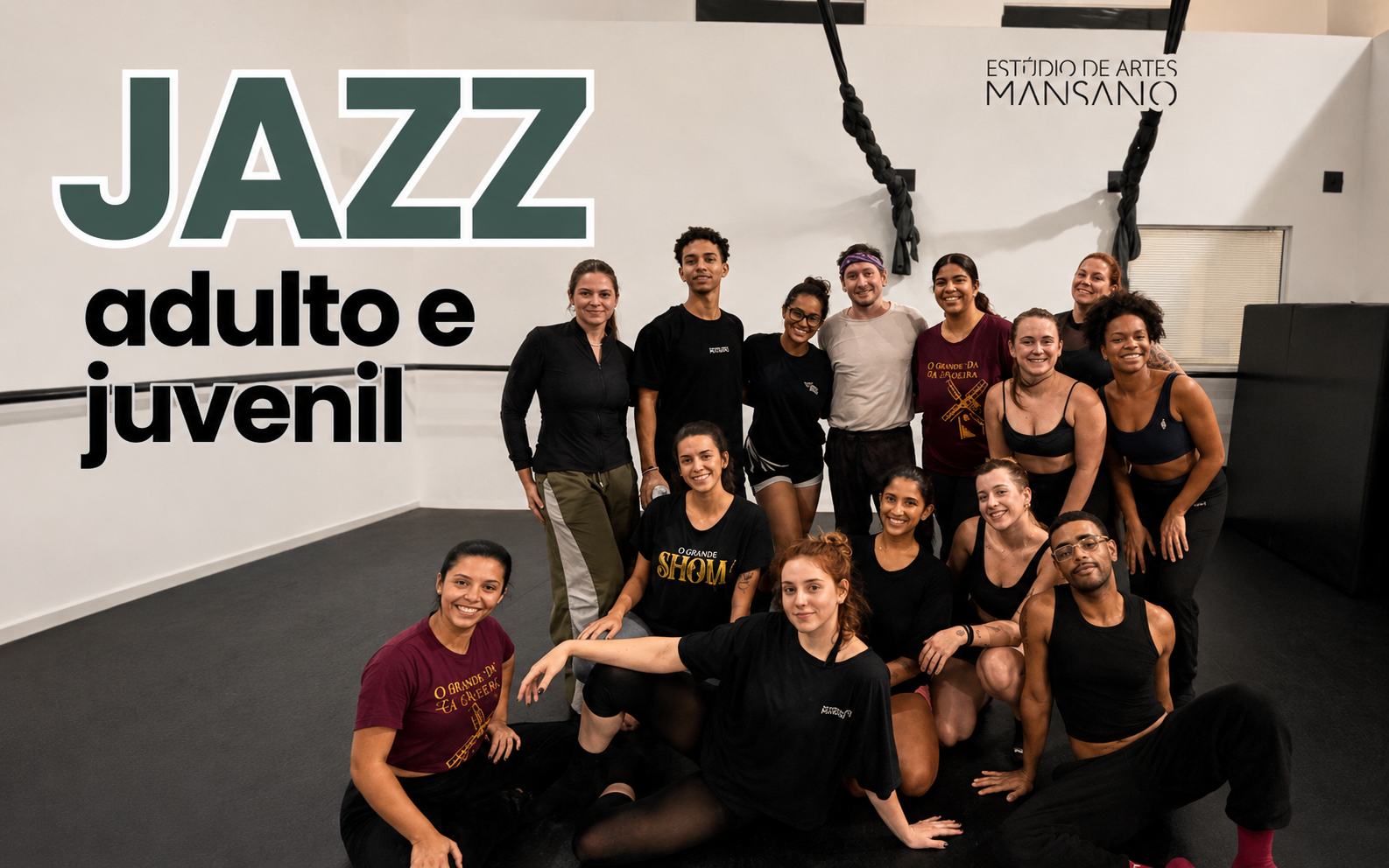 Aulas de Jazz Adulto e Juvenil